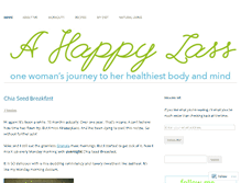 Tablet Screenshot of ahappylass.com